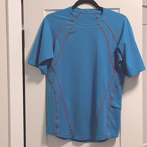 Lululemon Blue Short Sleeve Tee in  XS